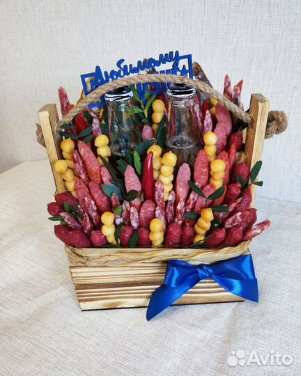 Мужские букеты съедобные vkusbyket