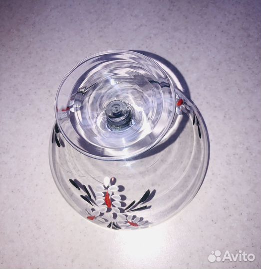 Ваза конфетница СССР винтаж Красный Май