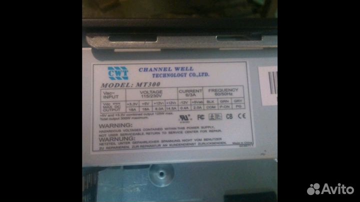 Блок питания cwt mt300