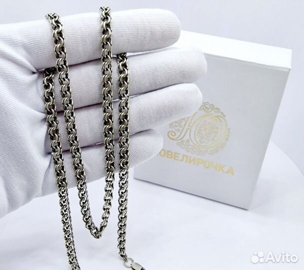 Серебряная цепь Бисмарк 23,6гр