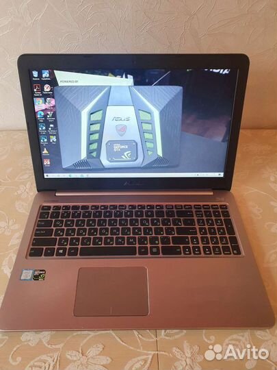 Игровой ноутбук Asus k501u