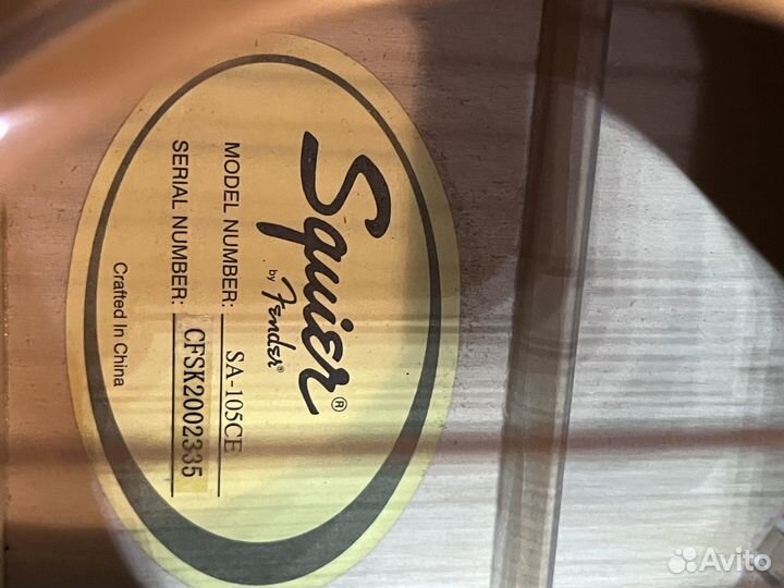 Гитара Fender Squier