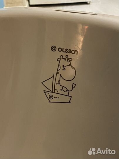 Детская ванночка с термометром