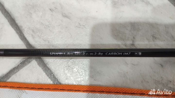 Спиннинг Siweida 1.8м 2-8гр. Карбон