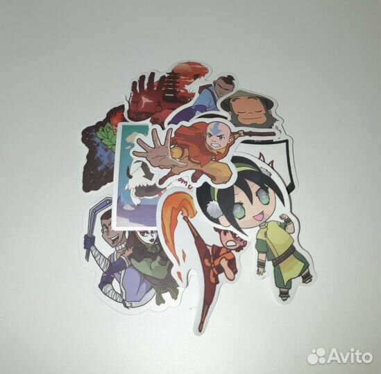 Наклейки по аниме и по мультфильму Аватар