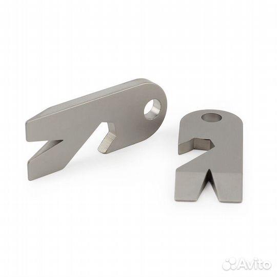 Открывалка-гвоздодер, титановая