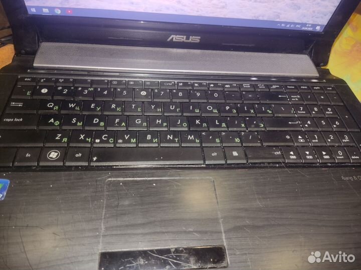 Отличный ноутбук для игр и работы Asus n53d