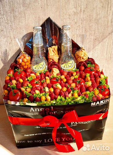 Мужской букет из раков/краба/бокс мужской/подарок