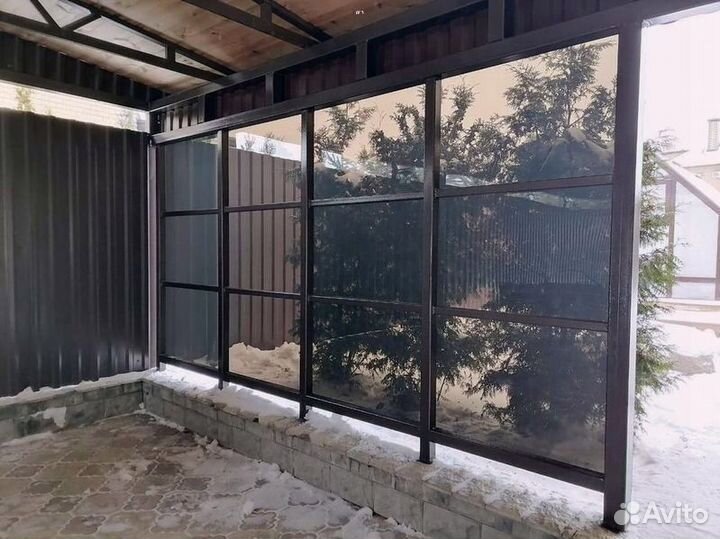 Монолитный поликарбонат 3мм1500х1800ммСерая Бронза