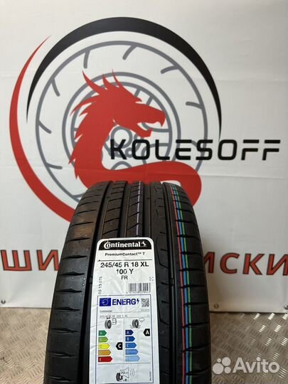 Continental PremiumContact 7 245/45 R18 100Y