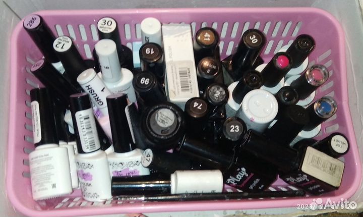 Набор для наращивания ногтей бу