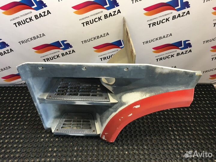 Корпус подножек левый Daf XF105