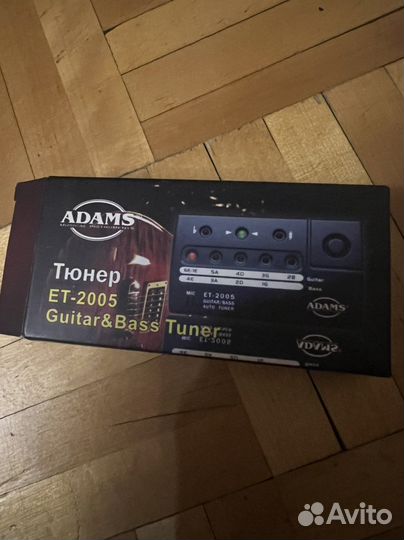 Тюнер для гитары adams