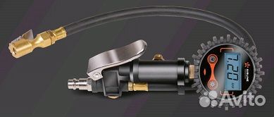 Пистолет для подкачки шин с манометром до 14атм