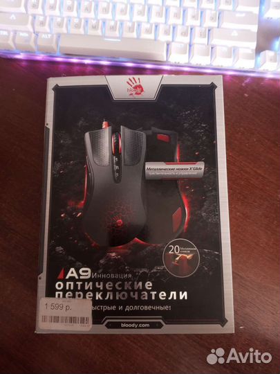 Мышь A4tech bloody A9
