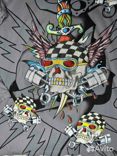 Лонгслив Ed Hardy by christian audigier оригинал X