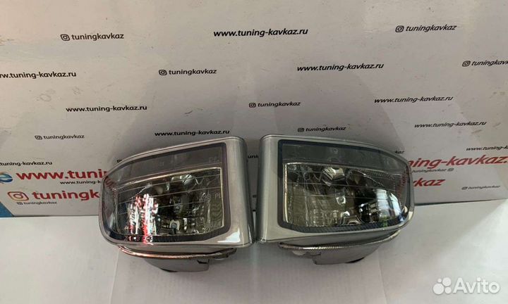 Противотуманные фары toyota land cruiser Prado 120