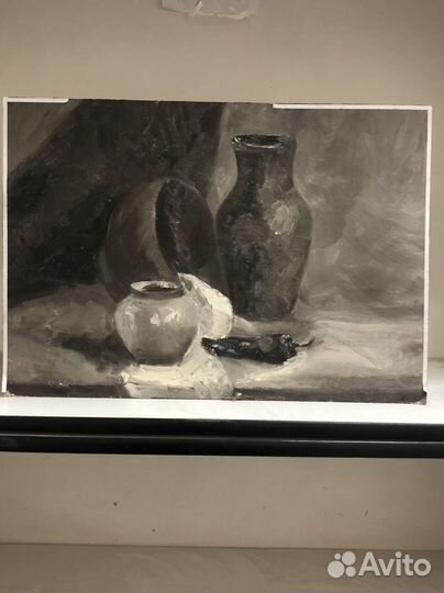 Картина маслом.Натюрморт35х50см.Отличное состояние