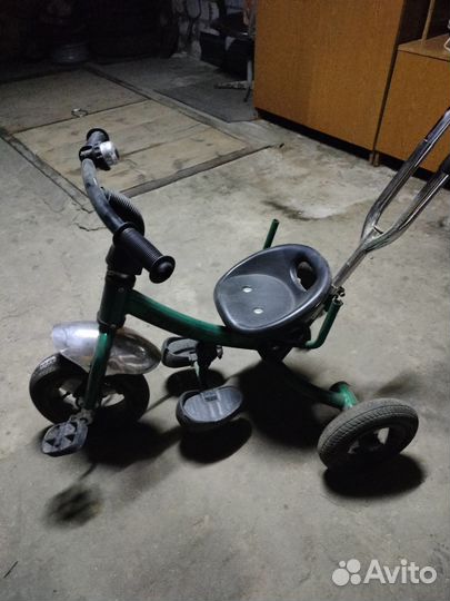 Детский велосипед с ручкой бу
