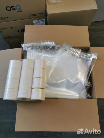 Прозрачные курьерские пакеты пакеты пвд с клапаном