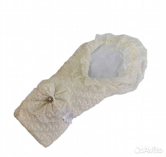 Конверт на выписку зимний вязаный