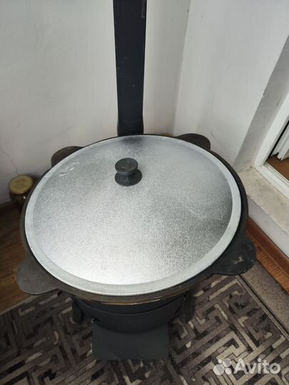 Казан с печкой