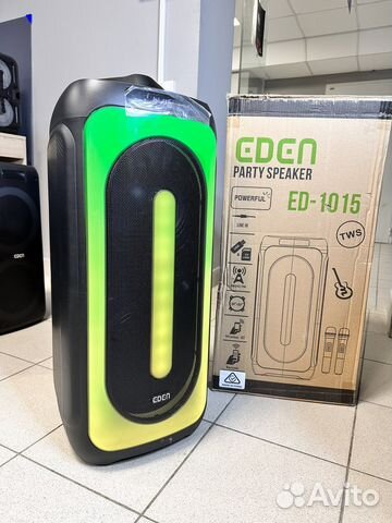 1200W напольная блютуз колонка портативная Eden