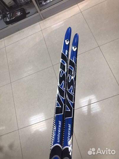 Лыжи Visu 160см с наческой