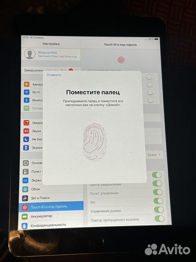 iPad mini 3 64gb wifi+cellular отличное состояние