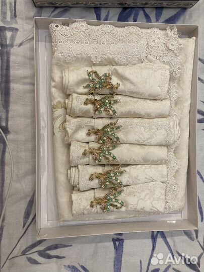 Скатерть с салфетками новая