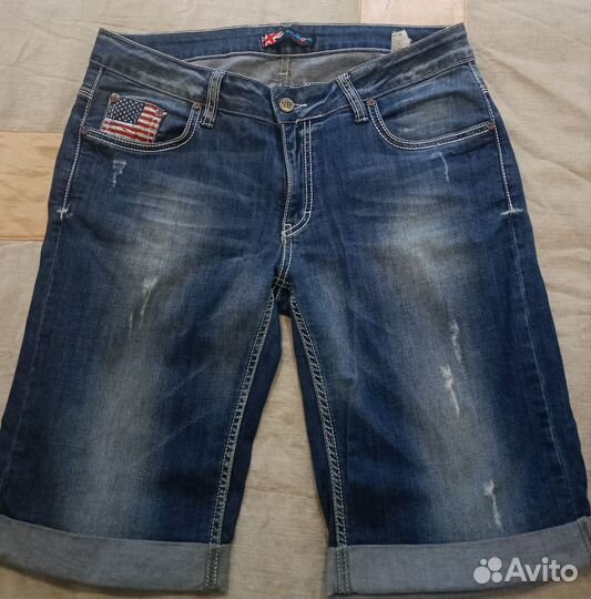 Шорты джинсовые