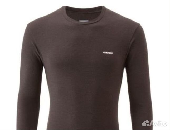 Термокофта Goldwin Men Base Layer Crew Black