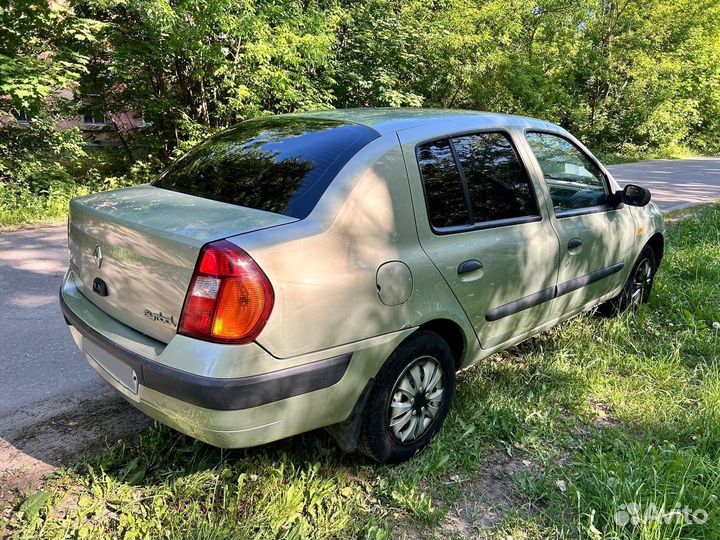 Renault Symbol 1.4 МТ, 2004, 199 000 км