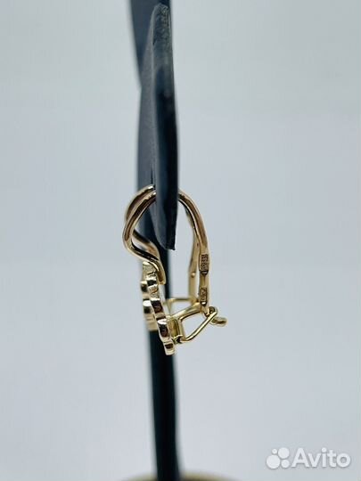 Золотые серьги СССР