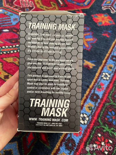 Training mask 2.0 оригинал маска тренировочная