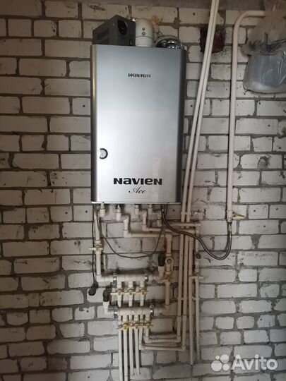 Котел газовый двухконтурный Navien ACE-13K б/у