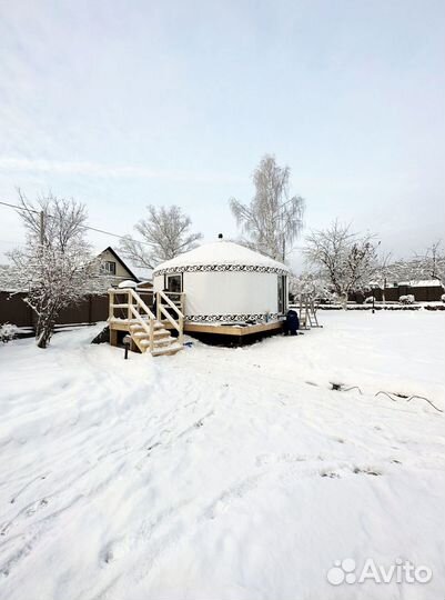 Юрта для глэмпинга