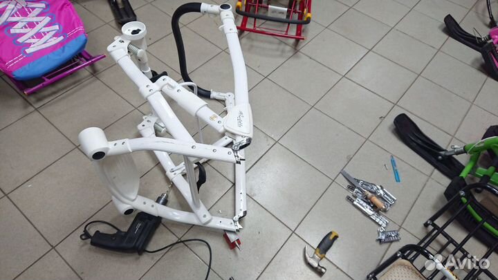 Коляска Адамех, Adamex Механизм складывания детско