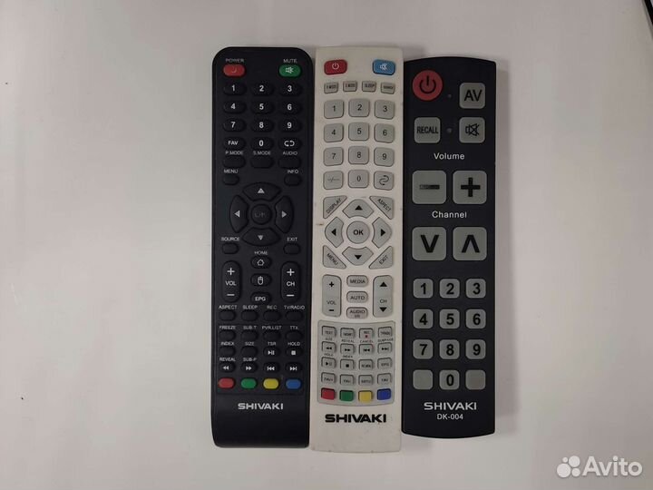 Пульты д/у pioneer, panasonic, shivaki