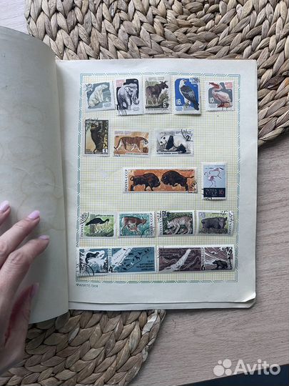 Альбом с марками СССР