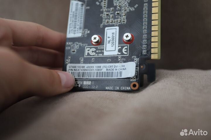 Видеокарта GT430 1024M DDR3 128B