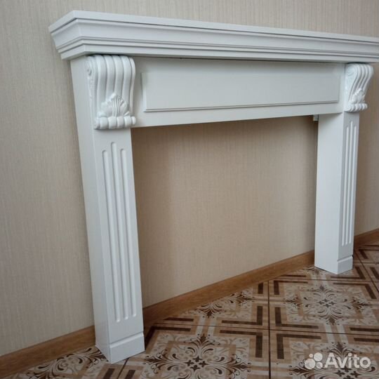 Портал для камина из дерева