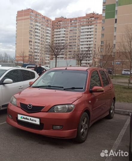 Mazda 2 1.5 AT, 2004, 250 000 км