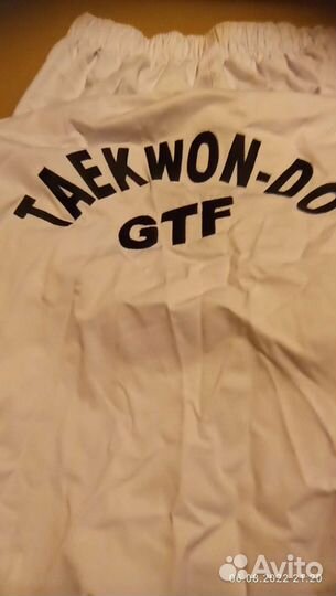 Кимоно для тхэквондо рост 160 см 12 лет