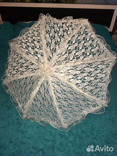 Зонт Свадебный кружевной и от дождя