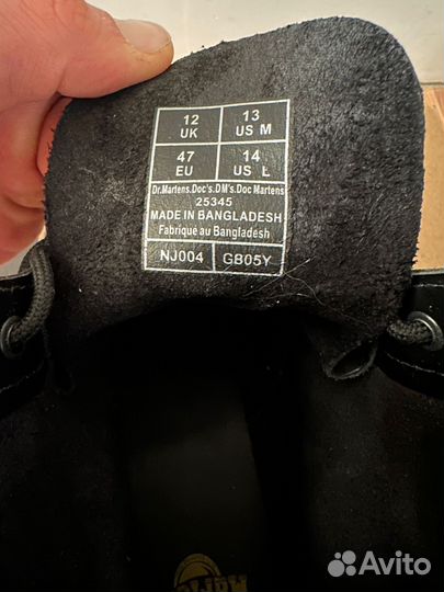 Ботинки dr martens 1460