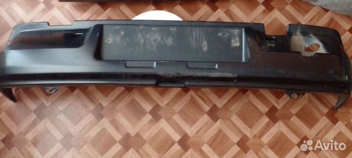 Задний бампер на авто ока