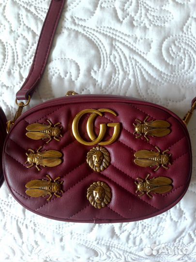 Сумка Gucci marmont belt bag