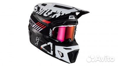 Шлем Leatt Moto 9.5 Carbon Helmet с очками
