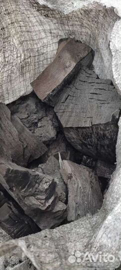 Уголь древесный в мешках